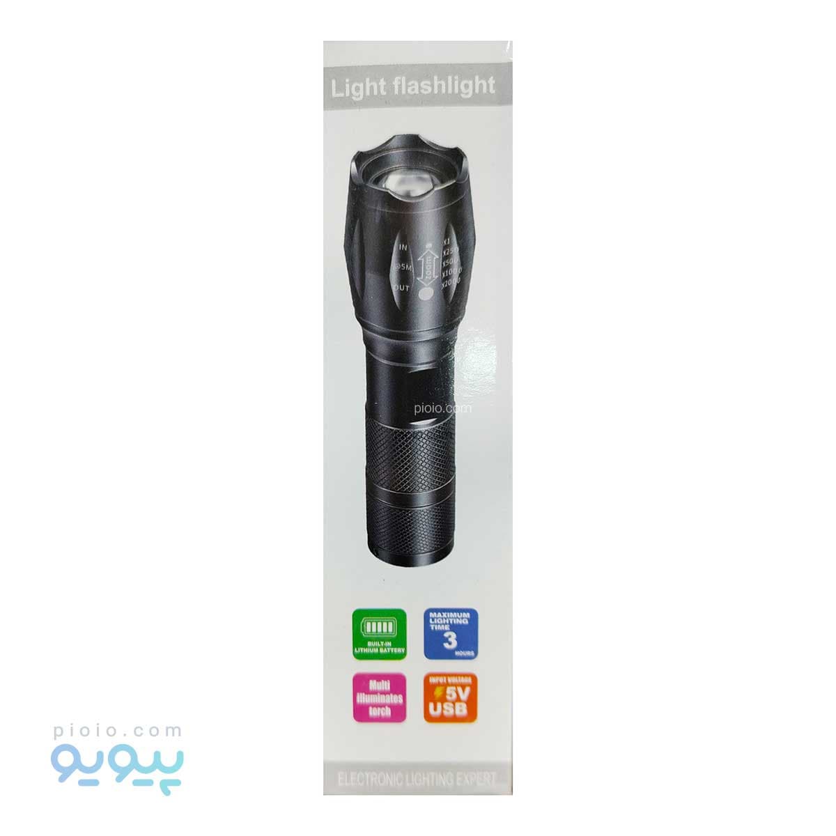 چراغ قوه LIGHT FLASH LIGHT تک و عمده