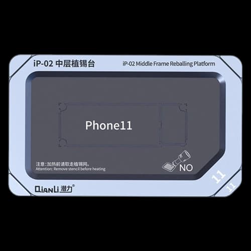 شابلون برد آیفون سری Qianli iP-02 11