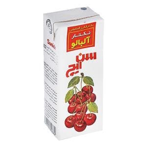 آب میوه جوان آلبالو پاکتی کوچک سن ایچ در بسته بندی 36 عددی