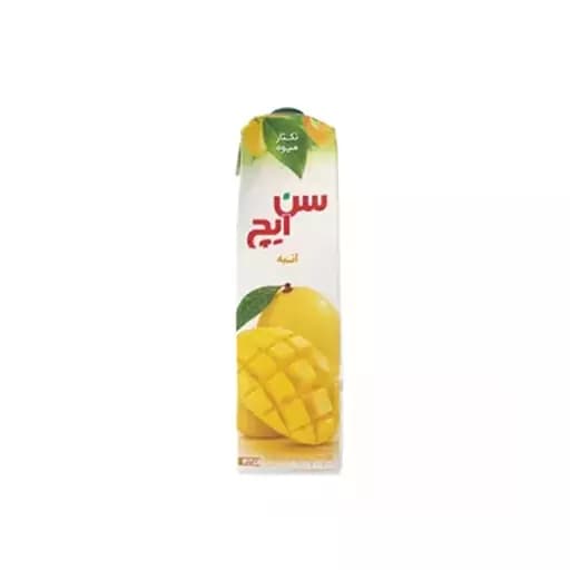 آب میوه انبه یک لیتری سن ایچ در بسته بندی 12 عددی