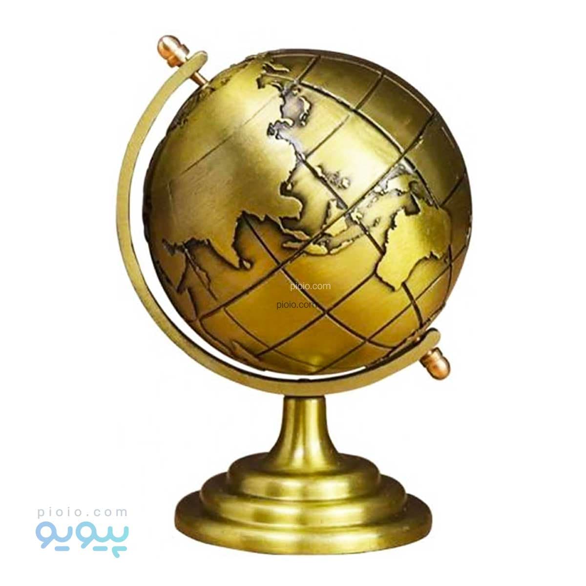 مجسمه دکوری فلزی کره زمین