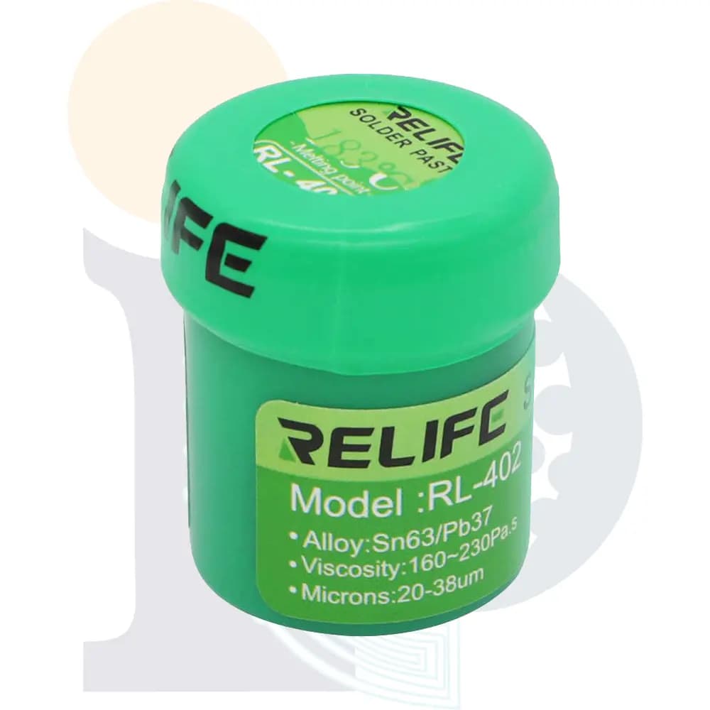 خمیر قلع 183درجه 40 گرمی ریلایف مدل Relife RL-402