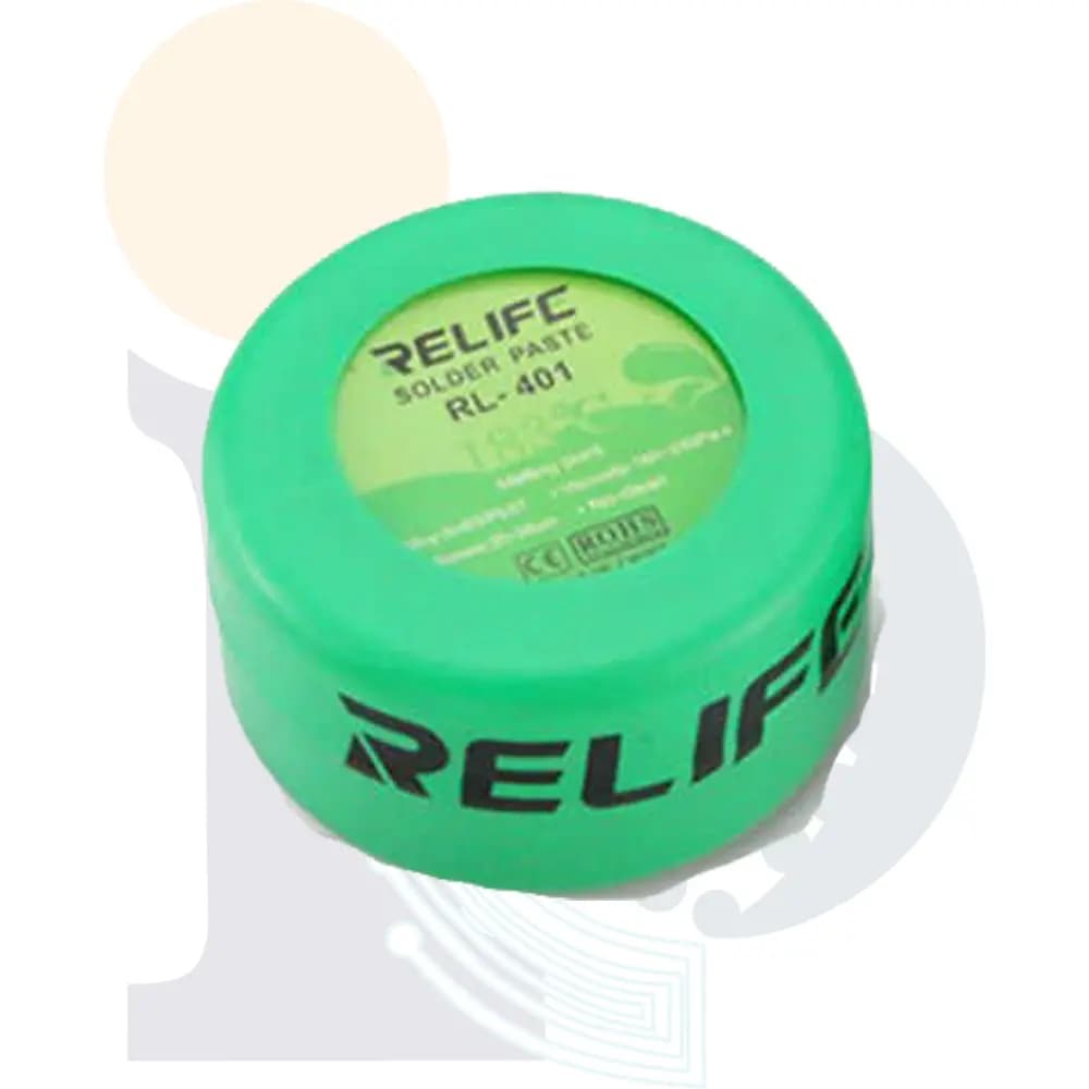 خمیر قلع 183درجه 30 گرمی ریلایف مدل Relife RL-401 — تصویر ۲