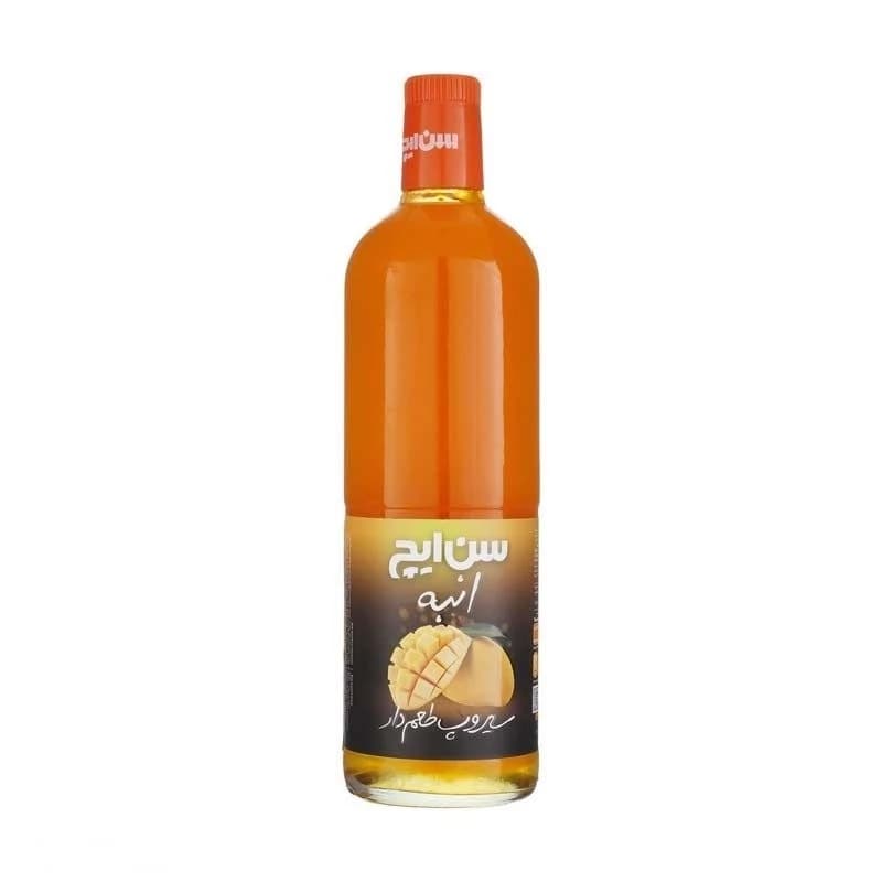 شربت سیروپ انبه 820 میلی لیتری سن ایچ در کارتن 6 عددی