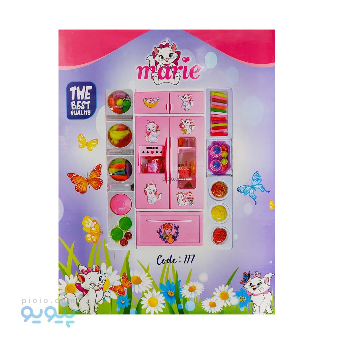 یخچال اسباب بازی 2 در marie آیتم 117 تک و عمده — تصویر ۴