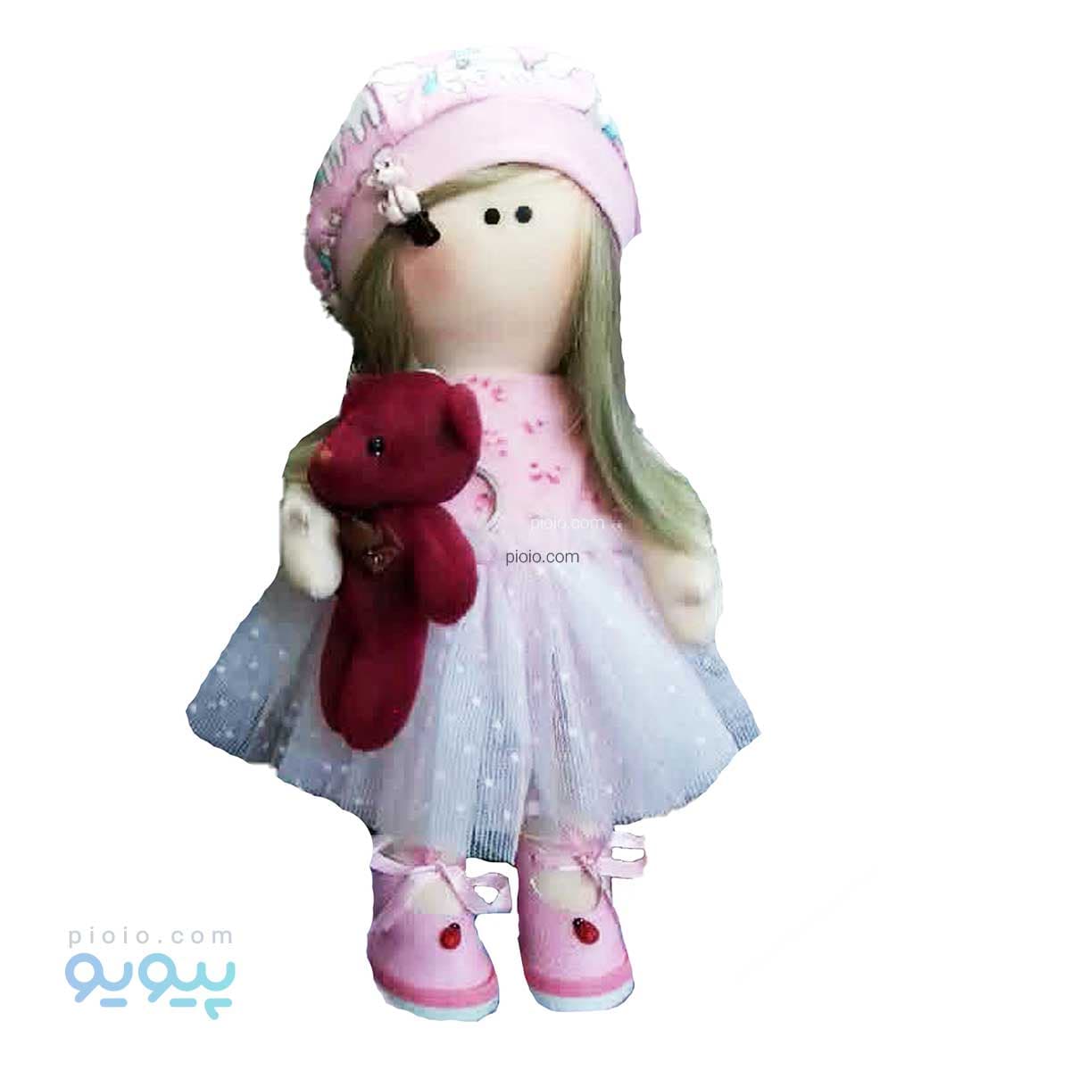 عروسک دست ساز روسی دختر عروسک به دست