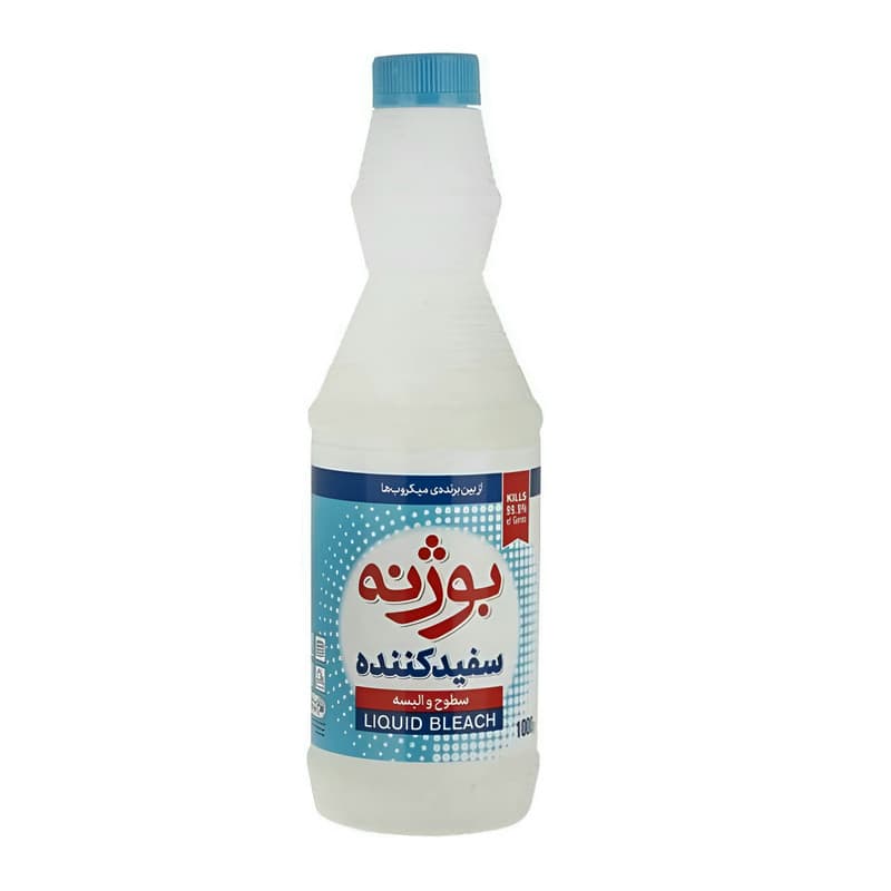سفیدکننده 1 لیتری بوژنه در بسته بندی 15 عددی