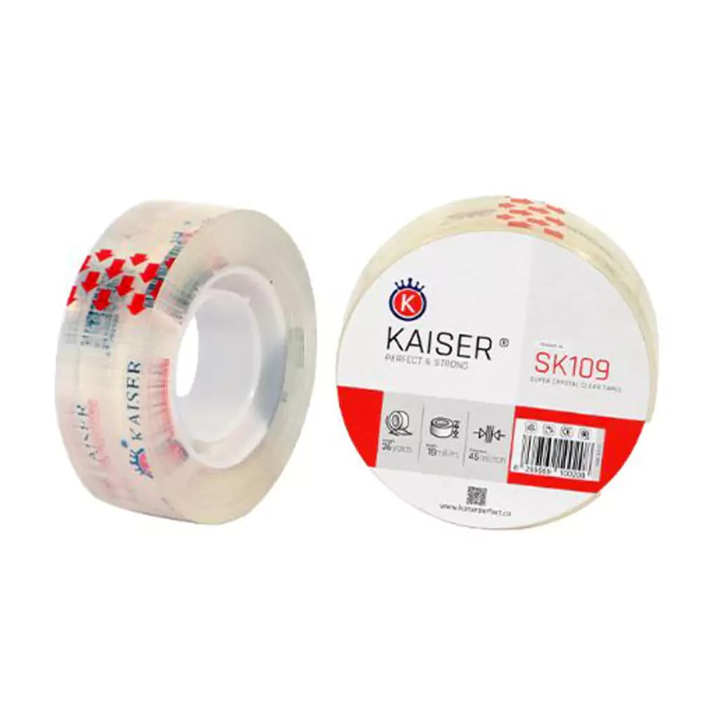 چسب نواری 10 عددی 36 یارد 45 میکرون مدل SK109 کایزر