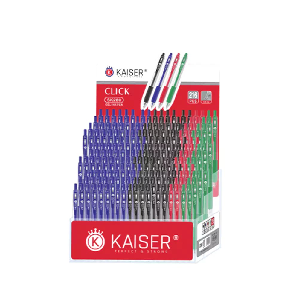 استند خودکار فشاری چهار رنگ 216 عددی نوک 0.5 مدل SK280 کایزر
