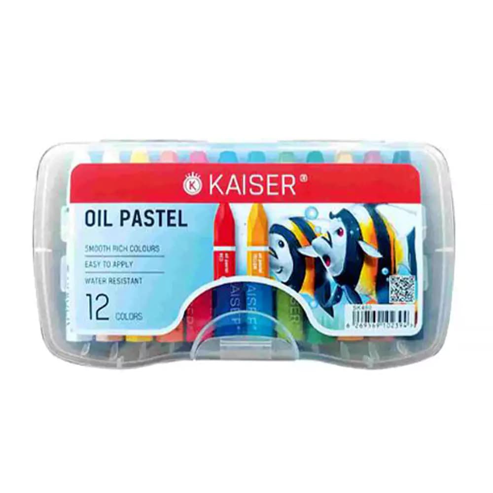 پاستل 12 رنگ طلقی مدل SK460 کایزر