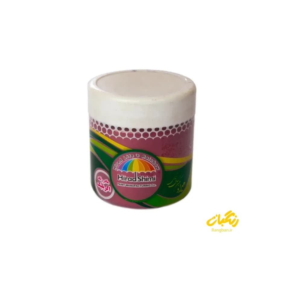 اکریلیک دکوراتیو قرمز ربعی هیراد