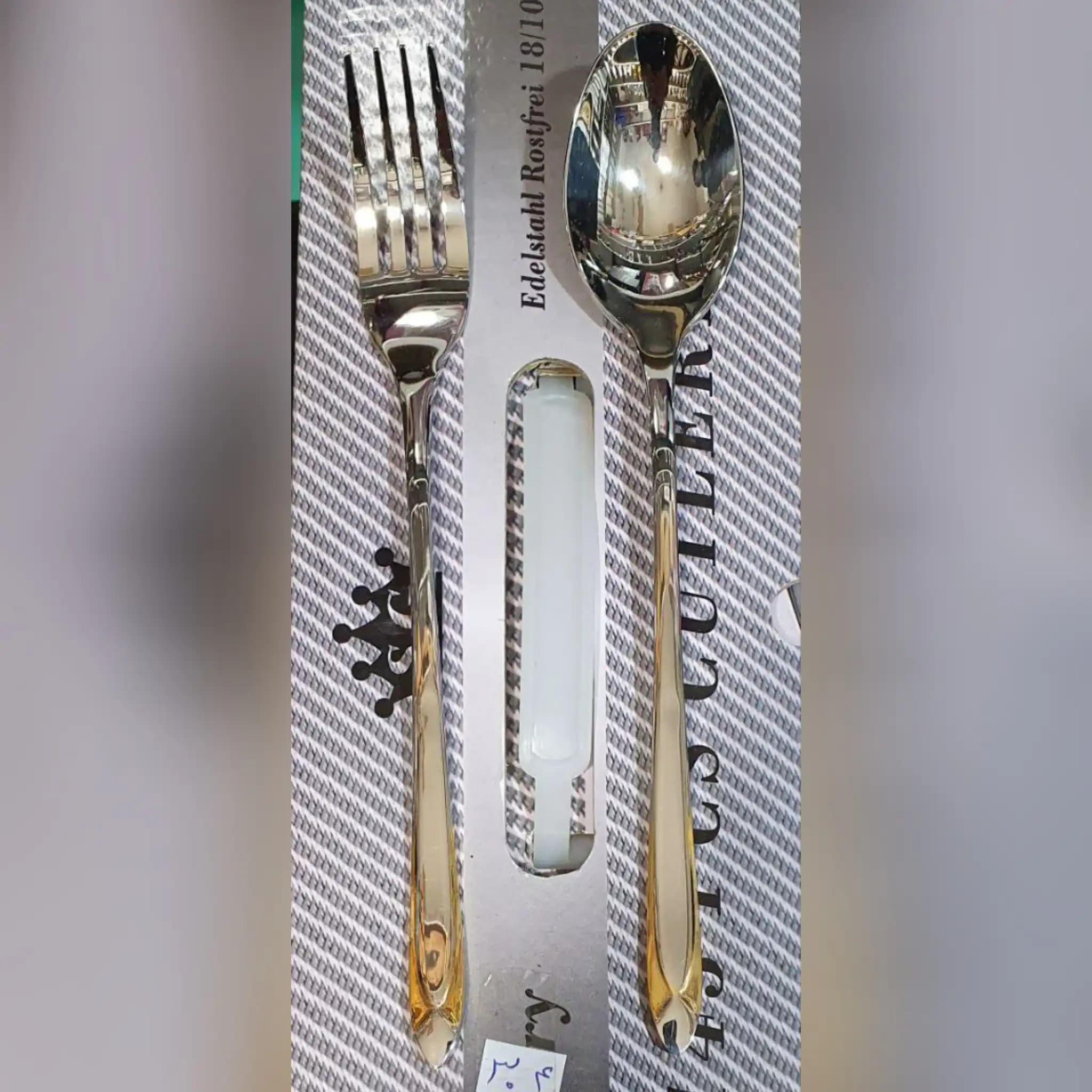 سرویس قاشق چنگال 30 نفره اس جی مدل 304g
