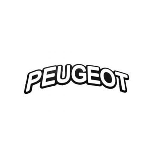 برچسب استیکر لاستیک پژو PEUGEOT (بسته 4 عددی) — تصویر ۳