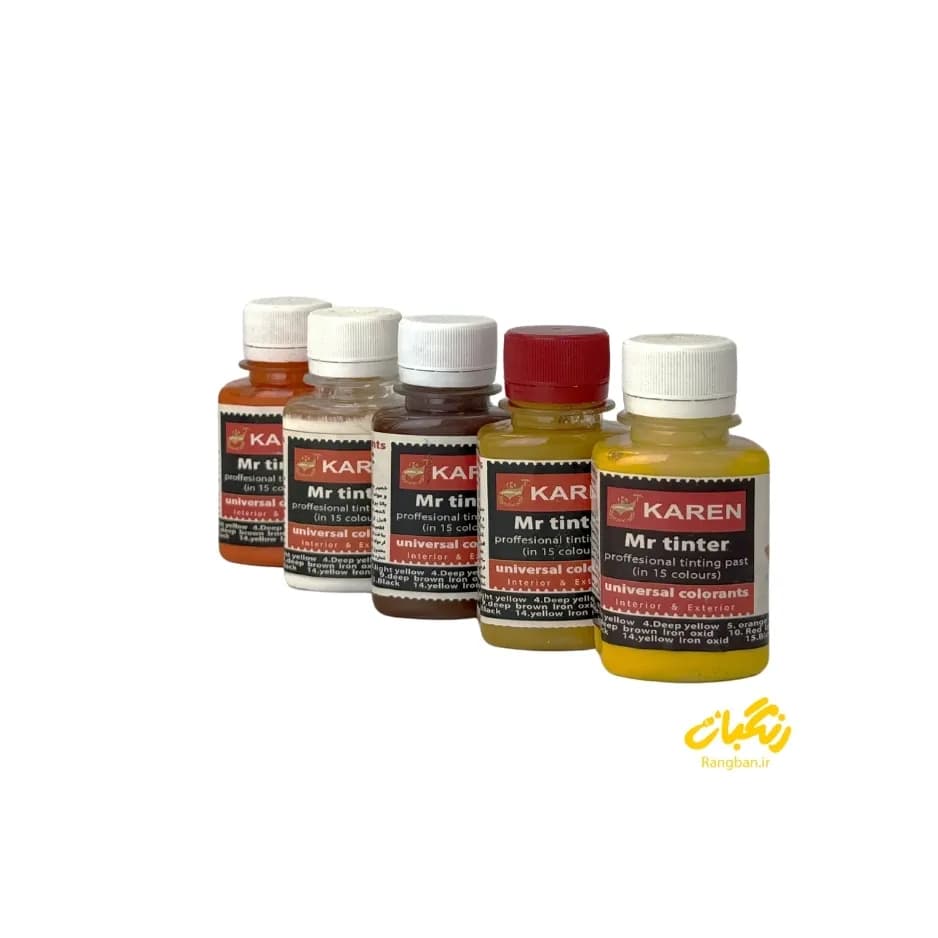 خمیر رنگ یونیورسال سفید 100 میل کارن — تصویر ۲