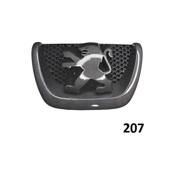 آرم جلوپنجره پژو 207 کربن Peugeot
