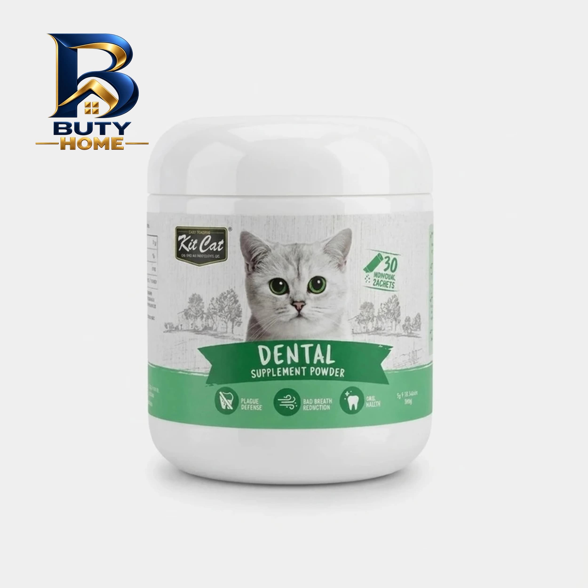 غذای خشک بچه گربه ویسکاس مدل Kitten Food با طعم مرغ وزن 1.9 کیلوگرم — تصویر ۲
