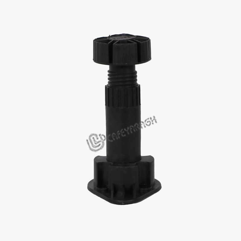 پایه کابینت پلاستیکی مشکی درنا