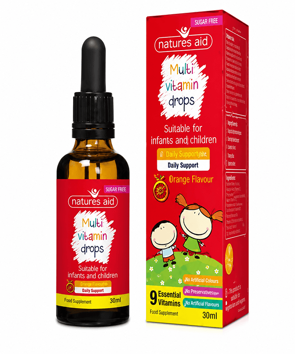 قطره مولتی ویتامین نیچرز اید Natures Aid — تصویر ۳