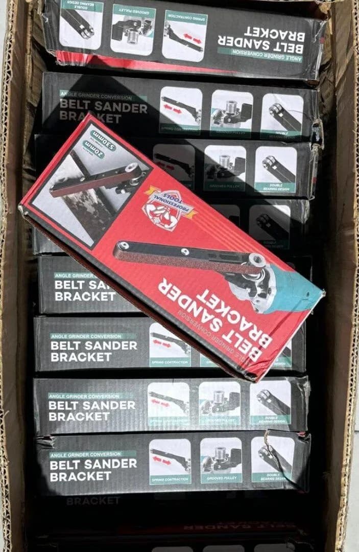 تبدیل مینی فرز به سنباده نواری مدل Beltsander — تصویر ۳