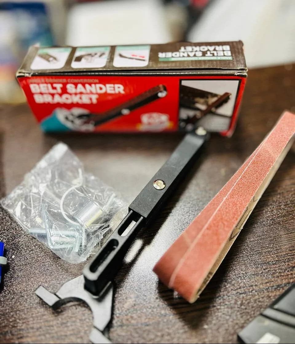 تبدیل مینی فرز به سنباده نواری مدل Beltsander