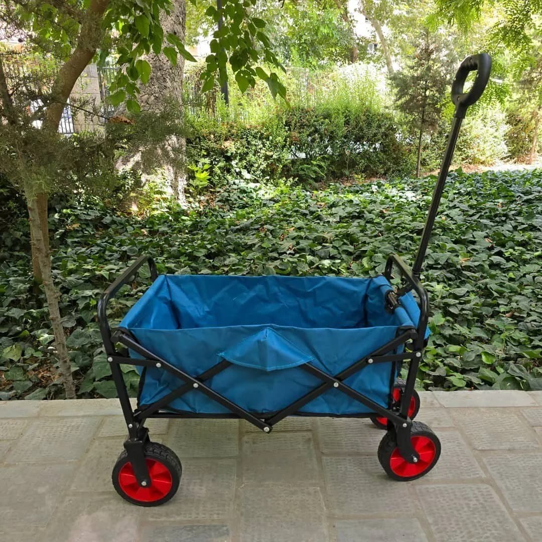 چرخ دستی کمپینگ کوچک تاشو باس مدل Trolley s — تصویر ۳