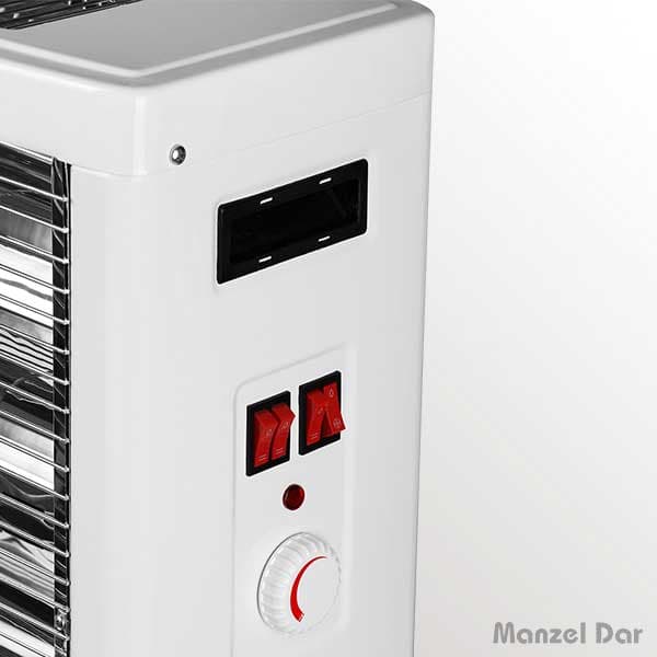 بخاری برقی برفاب مدل QH-2800 (فن دار) — تصویر ۳
