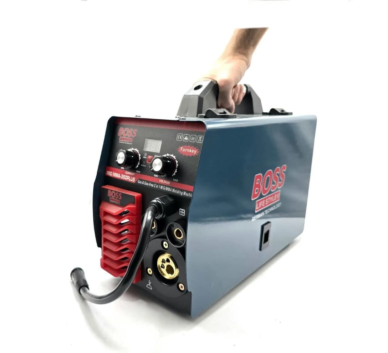 دستگاه جوشکاری ۳۵۰ Co2 اتاق بزرگ باس مدل MIG/MMA-350plus — تصویر ۲