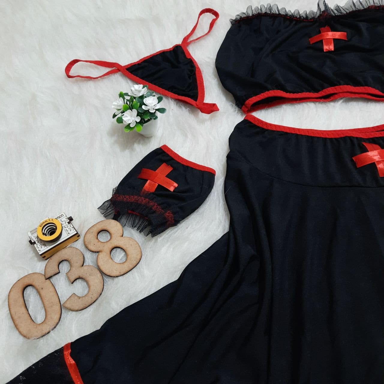 کاستوم پرستاری 5 تکه Valentine کد 038 — تصویر ۵