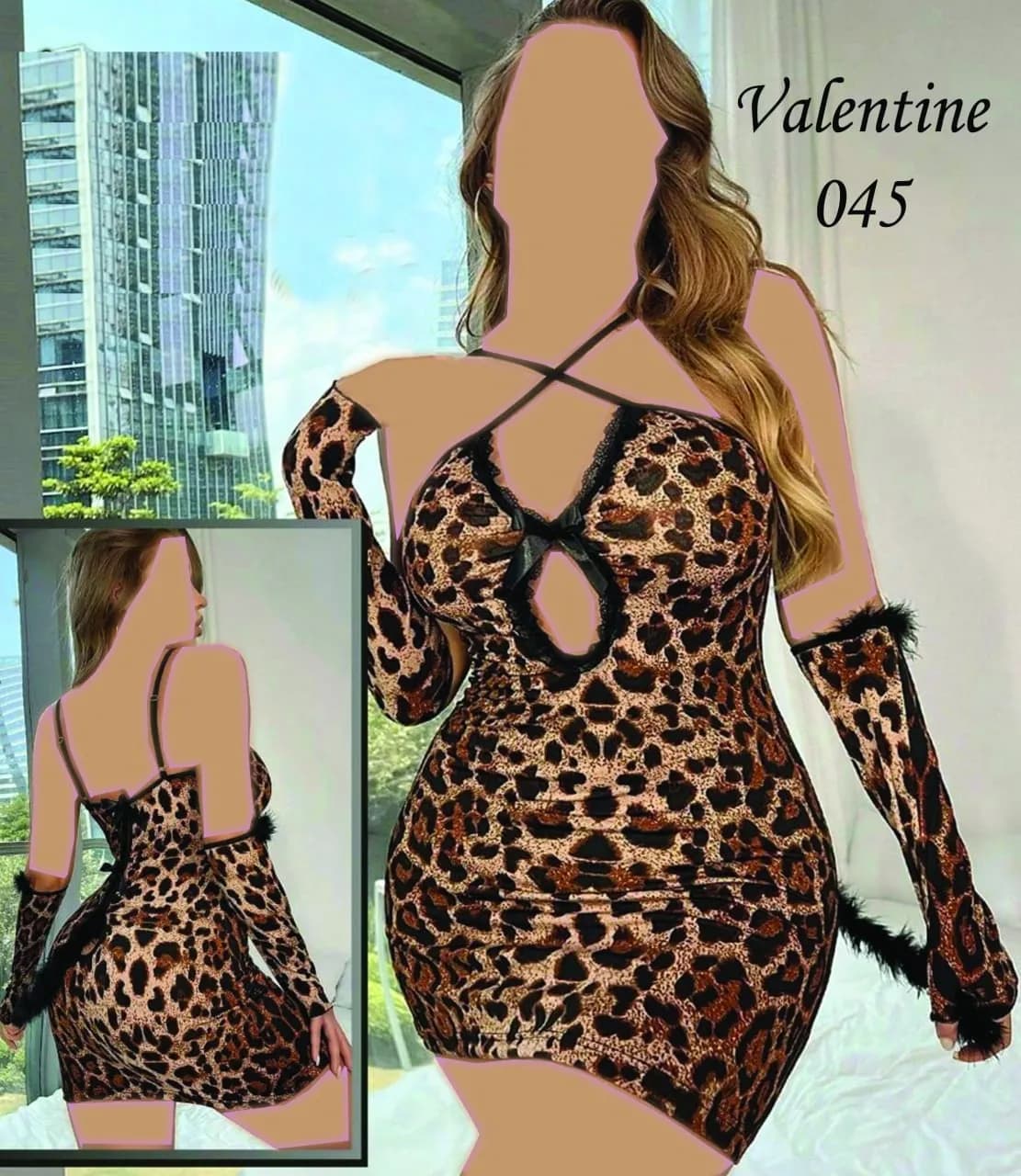 کاستوم پلنگ Valentine کد 045 — تصویر ۳