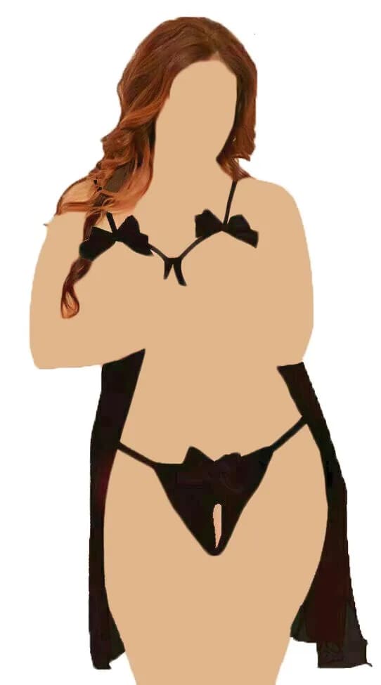 لباس خواب فاق باز و سینه باز Sensual کد 142 — تصویر ۵
