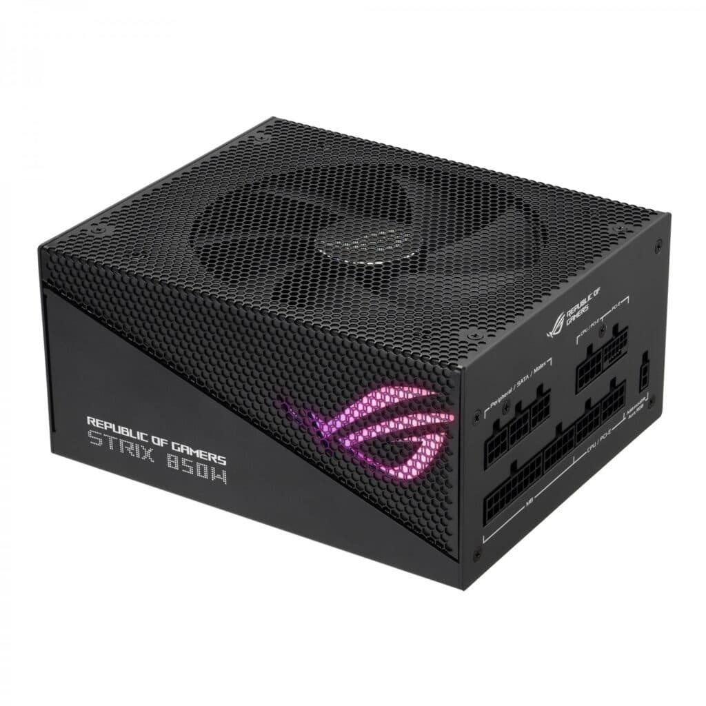 منبع تغذیه ایسوس STRIX 850W Gold Aura Edition