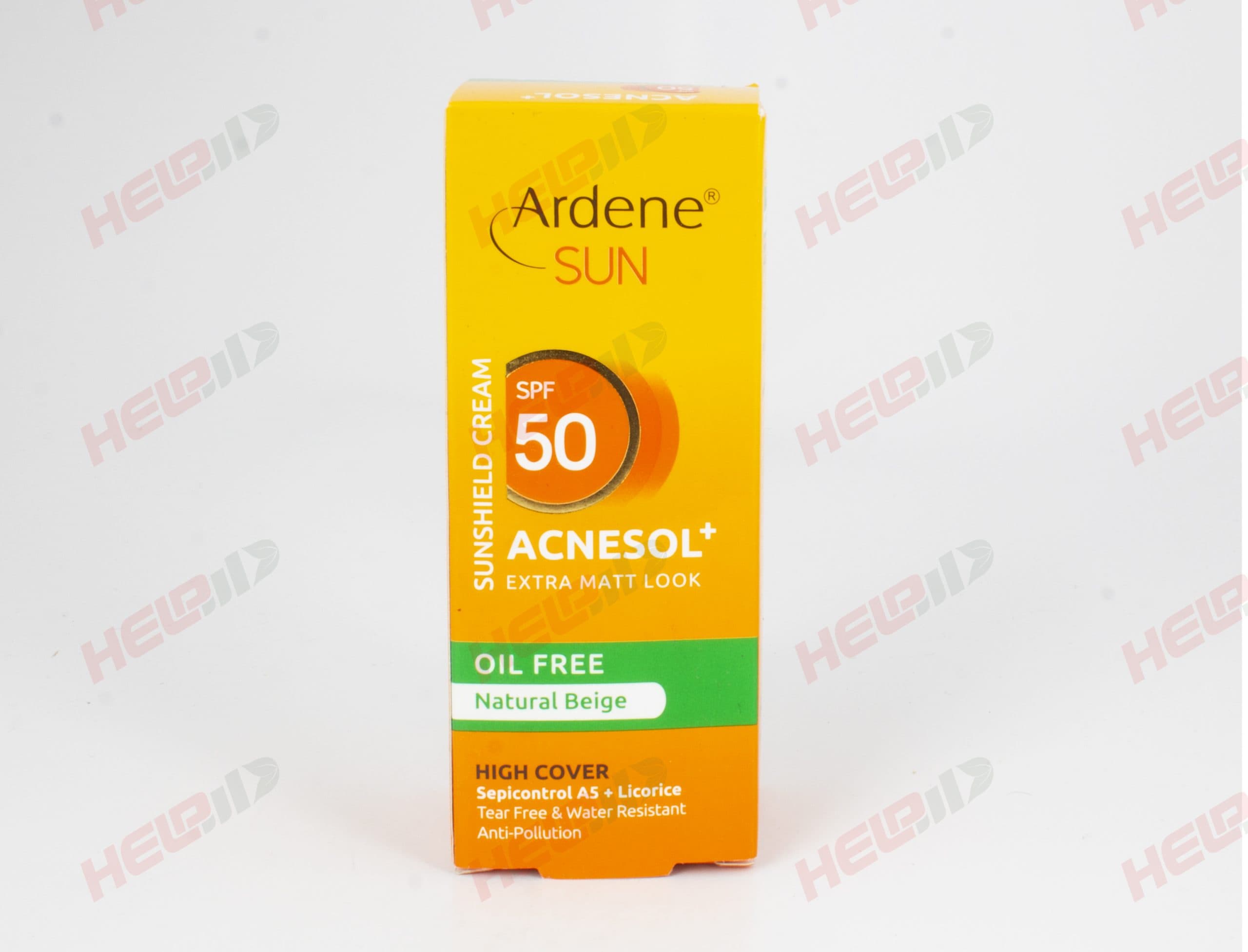 کرم ضد آفتاب فاقد چربی آکنه سل پلاس SPF50 ( بژ طبیعی )