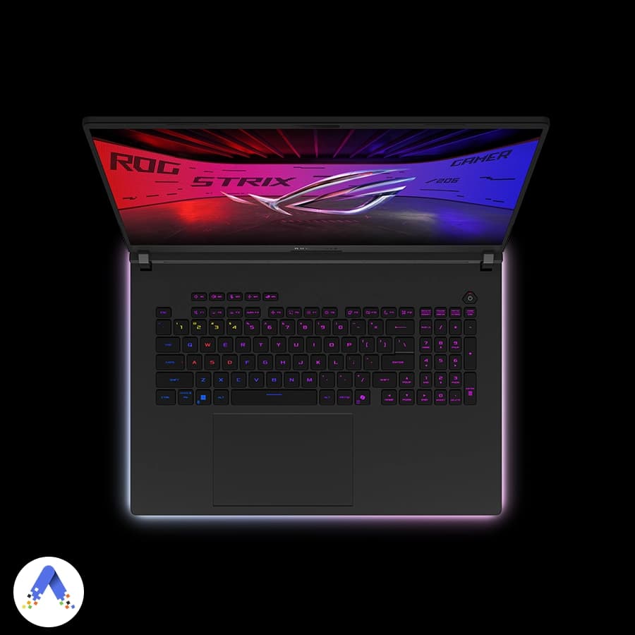 لپ تاپ گیمینگ ایسوس ASUS ROG Strix Scar 18 G835LX Ultra 9 275HX 64GB 2TB 24GB 5090 WQXGA 240Hz — تصویر ۲