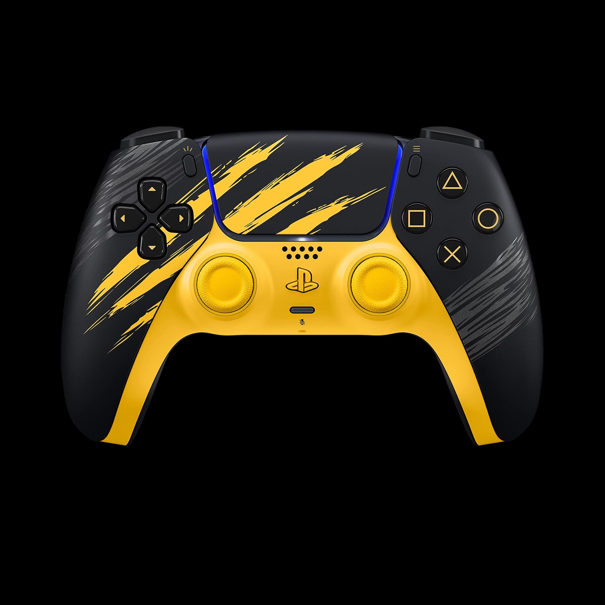 دسته DualSense PS5 Marvel’s Wolverine Battle Yellow Limited Edition