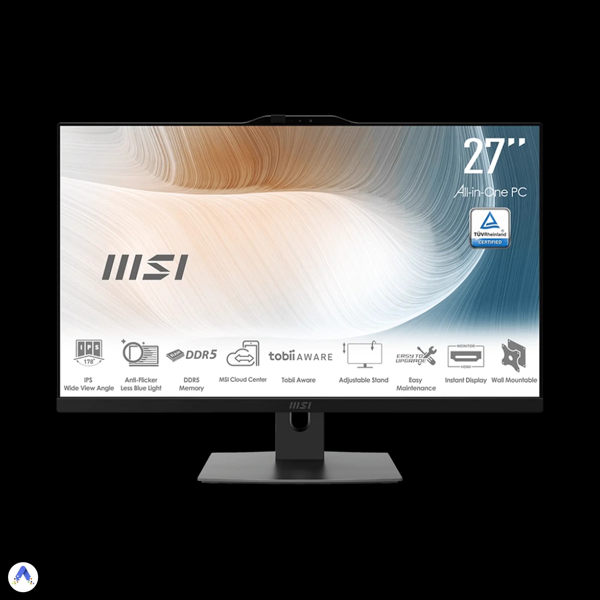 آل این وان ام اس ای MSI AM272P 1M Core 7 150U 16GB 1TB FHD 75Hz — تصویر ۸