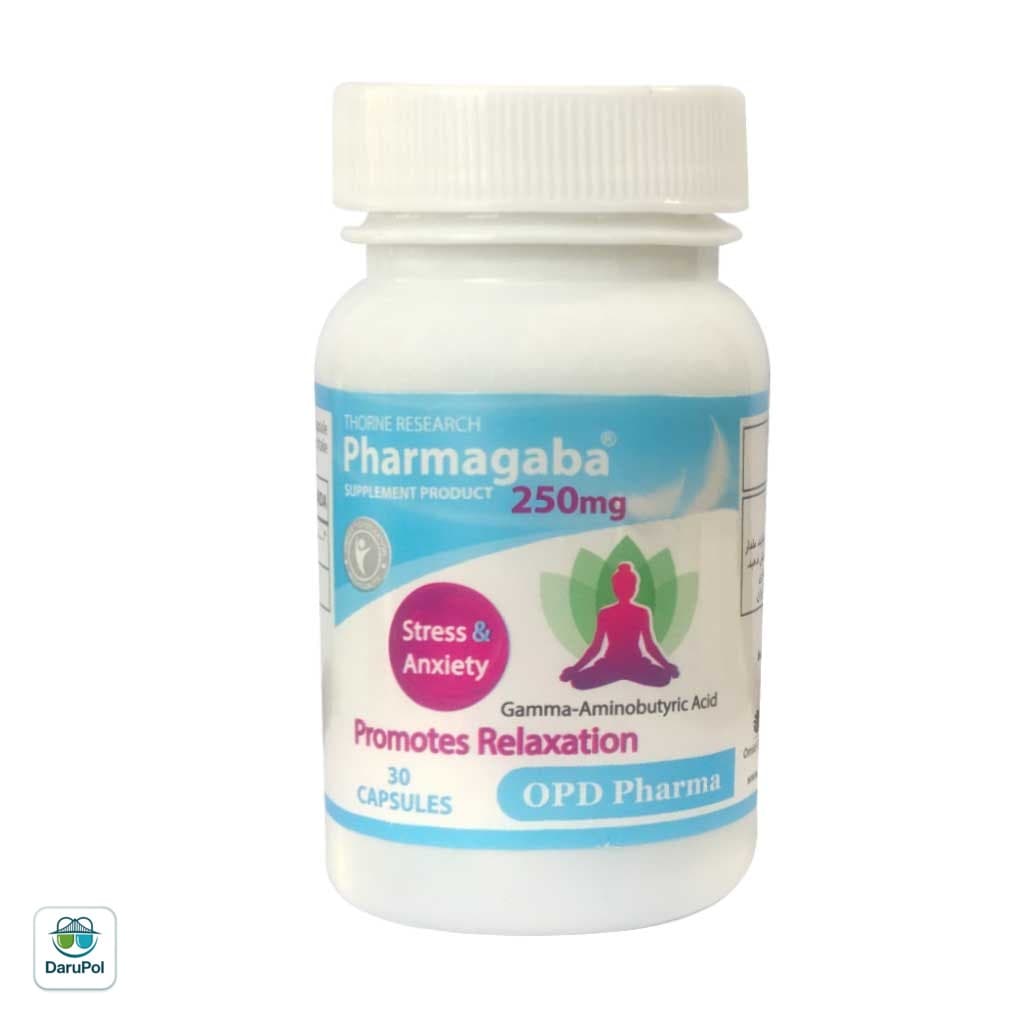 کپسول فارما گابا 250 او پی دی فارما — تصویر ۳