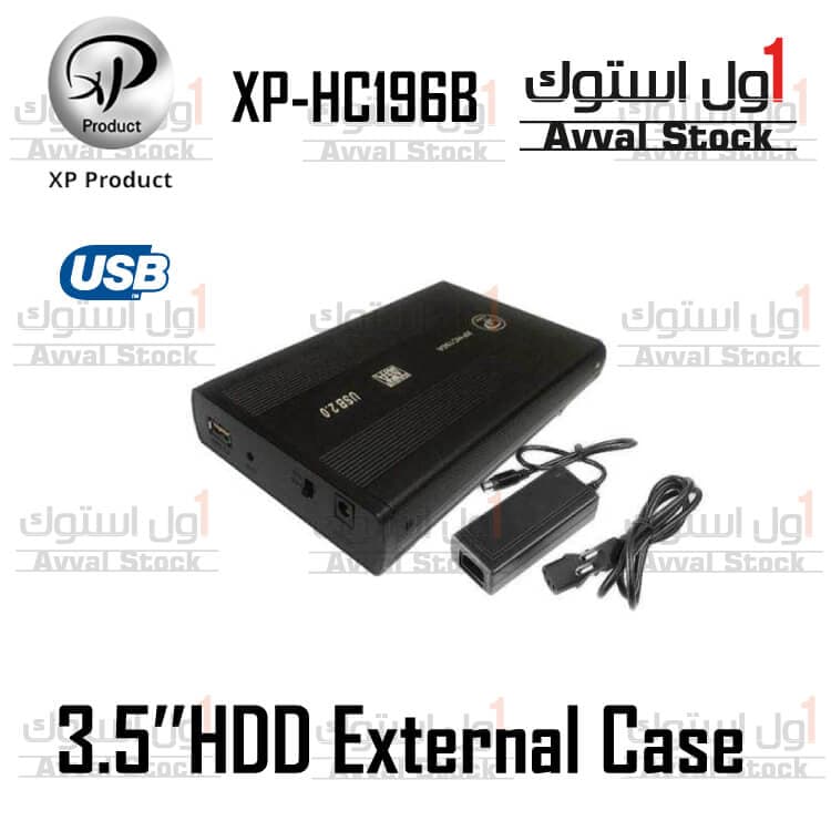 باکس تبدیل SATA به USB 2.0 هارددیسک 3.5 اینچ ایکس پی پروداکت مدل XP-HC196A — تصویر ۲