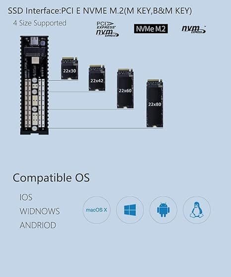 باکس هارد SSD مدل Venetolink M.2 — تصویر ۲