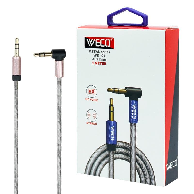 کابل AUX فلزی ویکو مدل WE-01