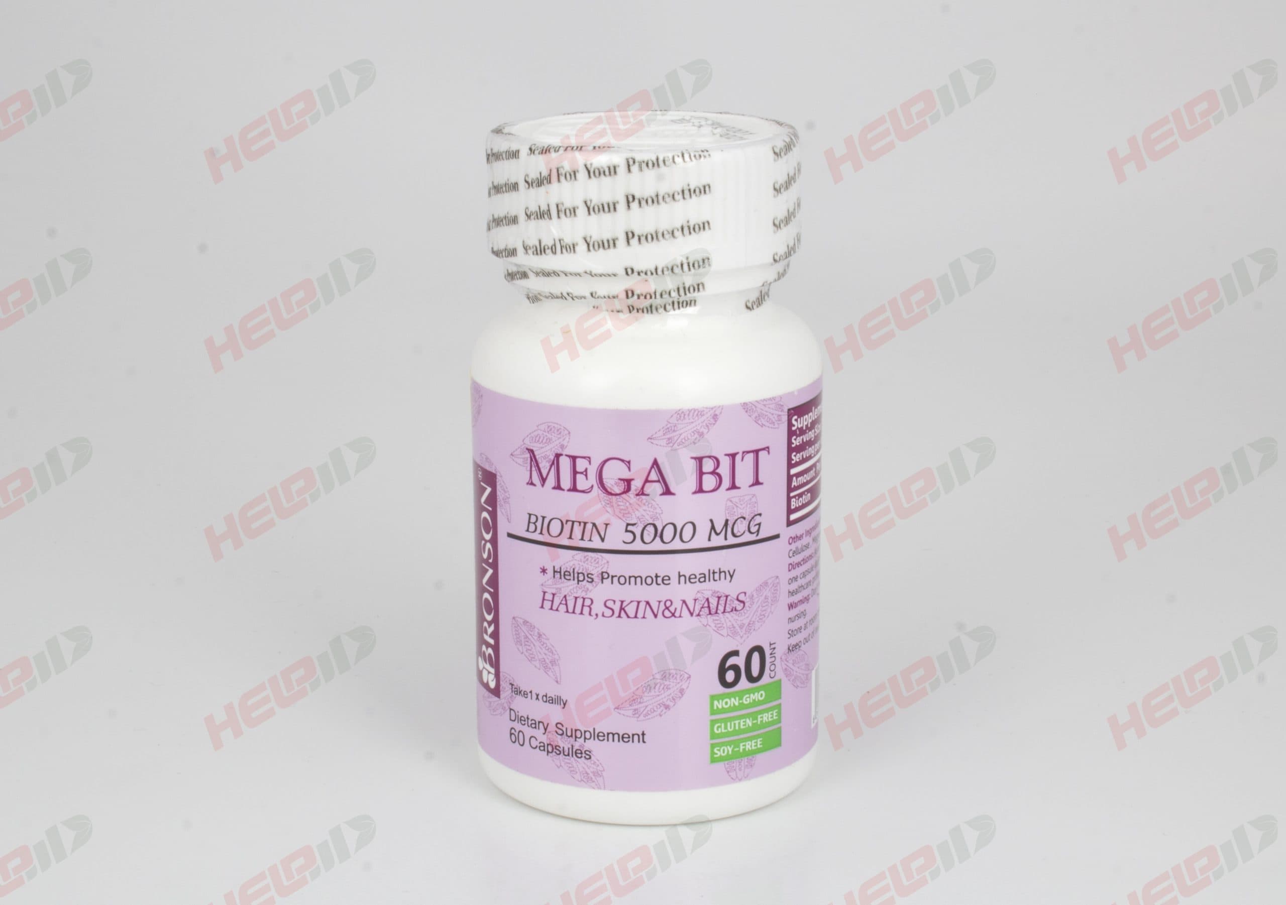 کپسول مگابیت 4500 برونسون 60 عددی