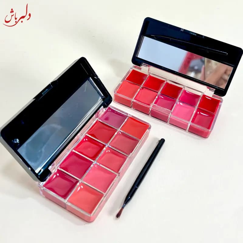 پالت رژلب ۱۰ رنگ دایسل — تصویر ۴