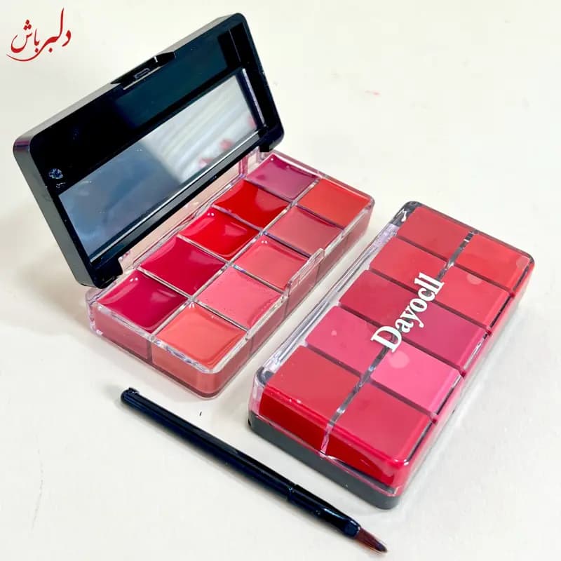 پالت رژلب ۱۰ رنگ دایسل