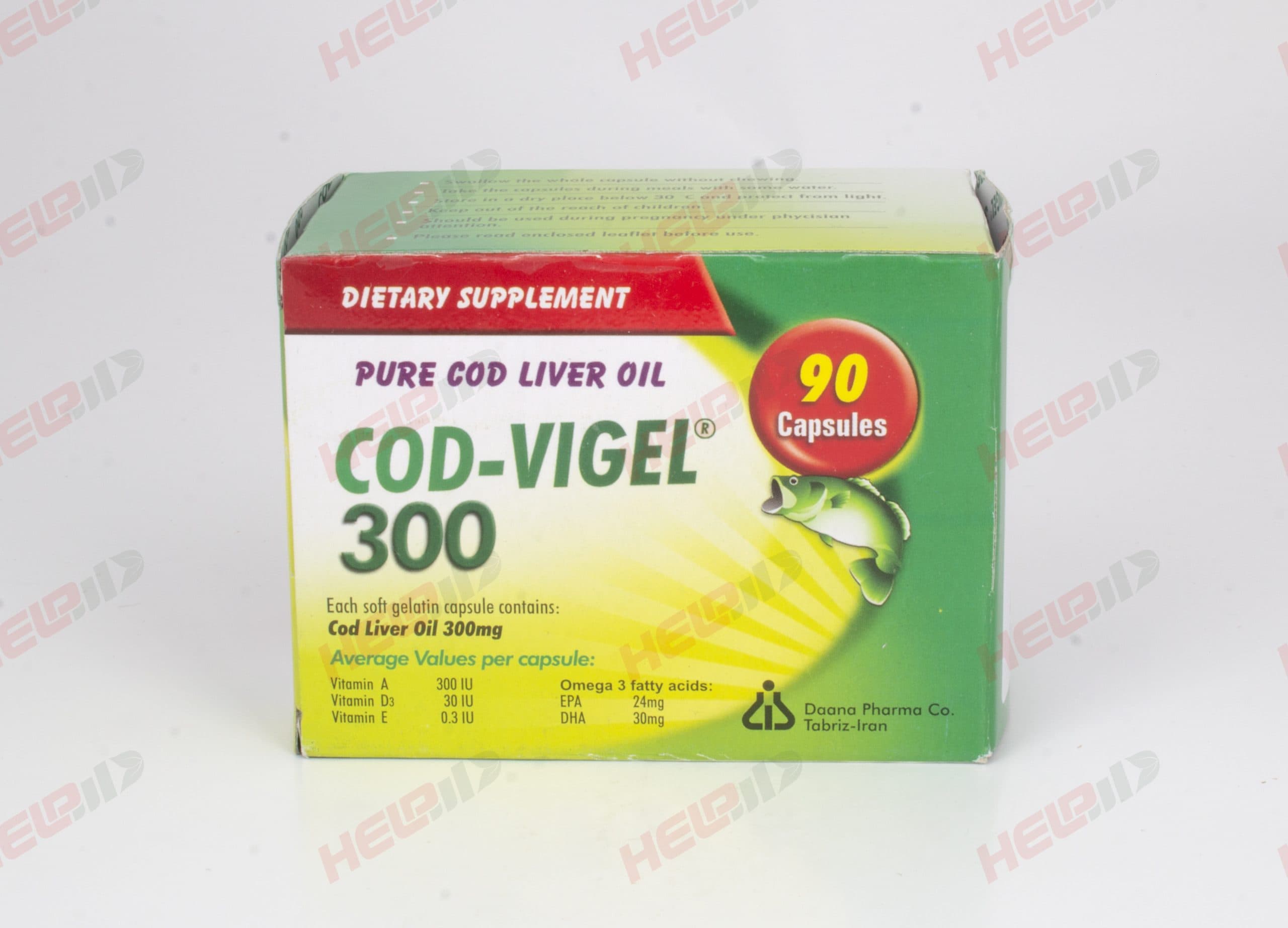 کاد ویژل 300 میلی گرم دانا