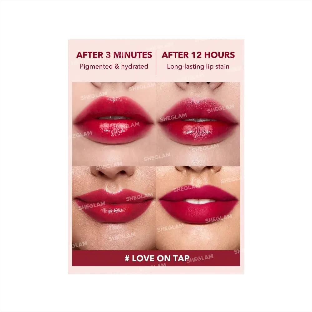 تینت لب مایع شیگلم 3.5ml LOVE ON TAP — تصویر ۲