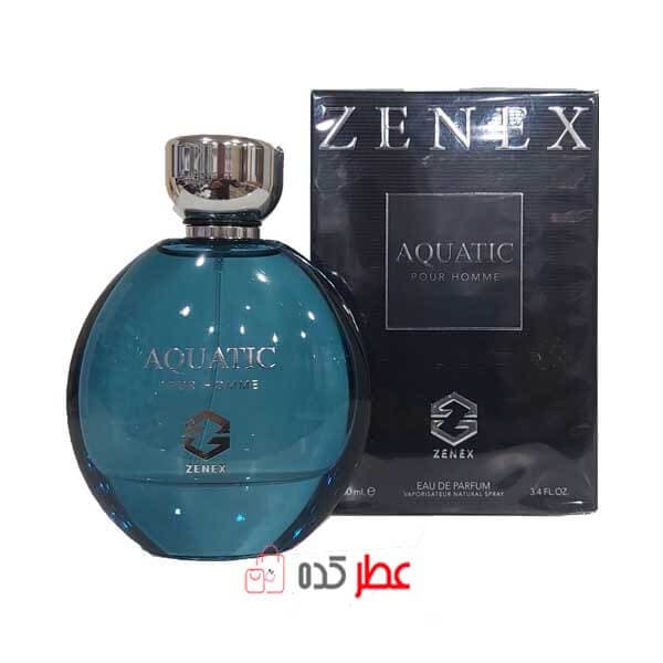 ادکلن مردانه زنیکس Zenex Aquatic حجم 100 میل “بولگاری آکوا”