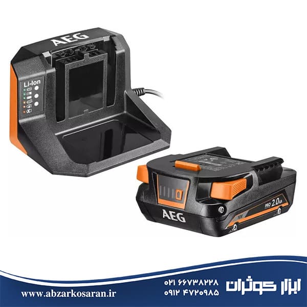 ست باتری و شارژر آاگ AEG مدل SETL1820S