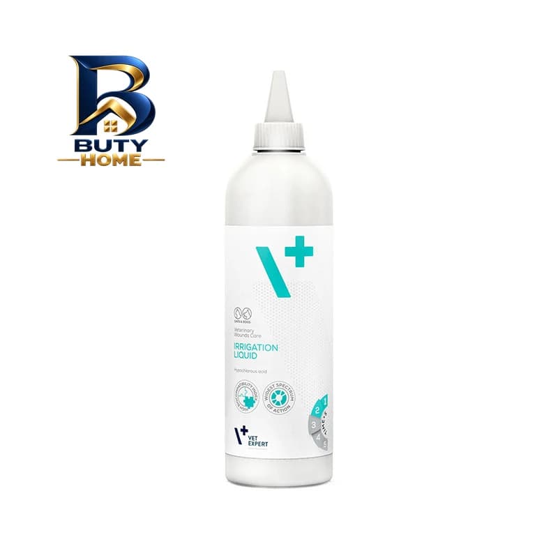 محلول شست وشوی زخم سگ و گربه وت اکسپرت مدل Wounds Care Irrigation Liquid 250 میلی لیتر