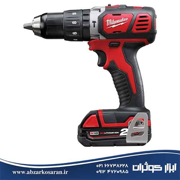 دریل چکشی شارژی 2 سرعته میلواکی Milwaukee مدل M18BPD-202C