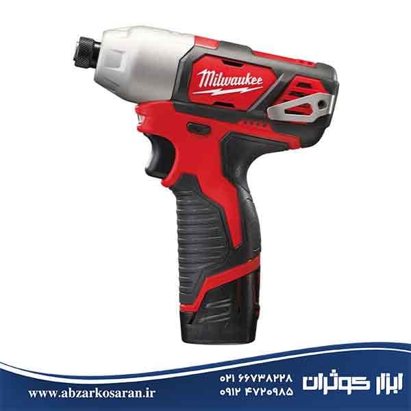 پیچ گوشتی ضربه ای شارژی میلواکی Milwaukee مدل M12BID-202C — تصویر ۲