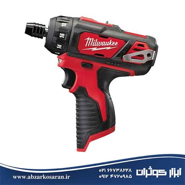 پیچ گوشتی شارژی 12 ولت میلواکی Milwaukee مدل M12BD-0
